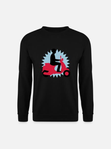 vespa_3c - Unisex Pullover - Schwarz