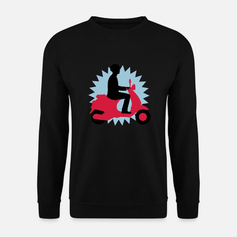 vespa_3c - Unisex Pullover - Schwarz