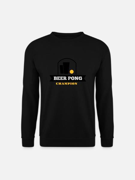 beer pong champion - Unisex Pullover - Schwarz