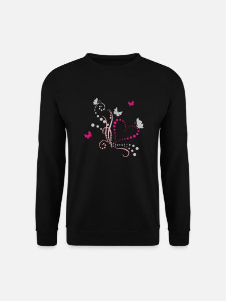 Butterflys - Unisex Sweatshirt - black