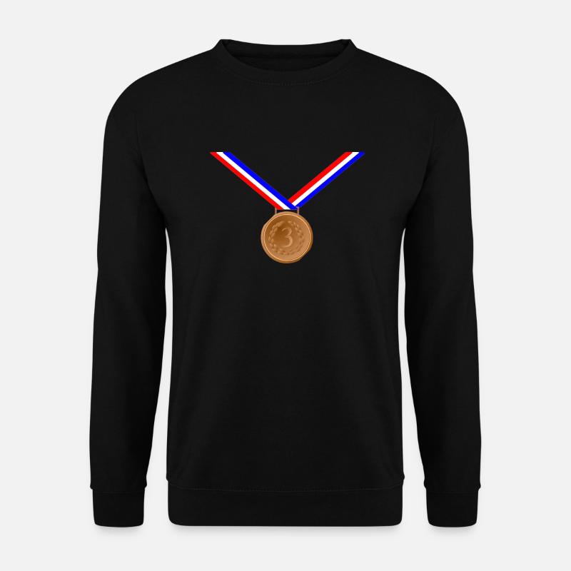 Médaille de bronze 3ème - Sweat-shirt Unisexe - noir