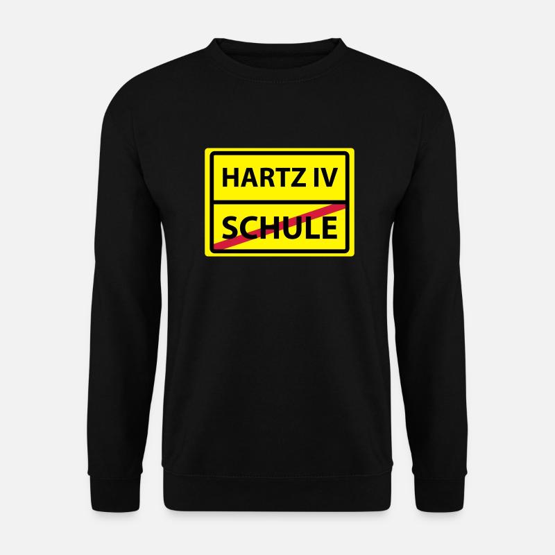 school hartz 4 - Unisex Sweatshirt - black