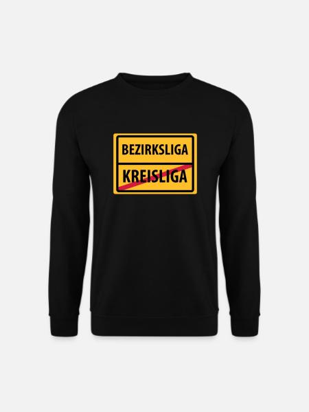 bezirksliga aufstieg kreisliga - Unisex Pullover - Schwarz