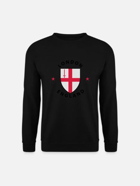 London - Unisex Pullover - Schwarz
