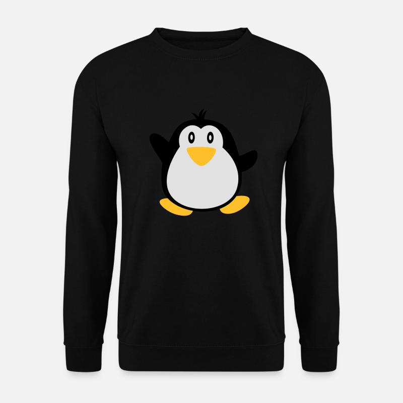 süßer Pinguine - Unisex Pullover - Schwarz