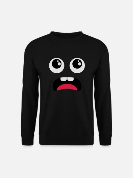 Surpris - comiqueSurpris - Comic - Sweat-shirt Unisexe - noir