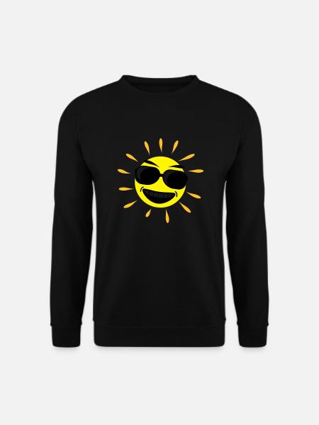 sun_shine_cool_f3 - Unisex Sweatshirt - black