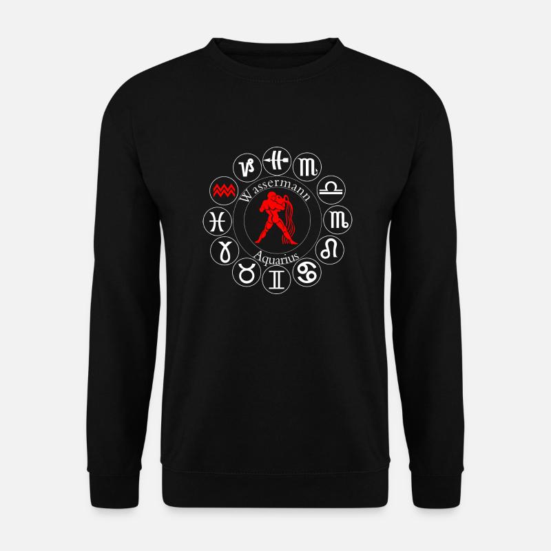 Aquarius - Unisex Sweatshirt - black
