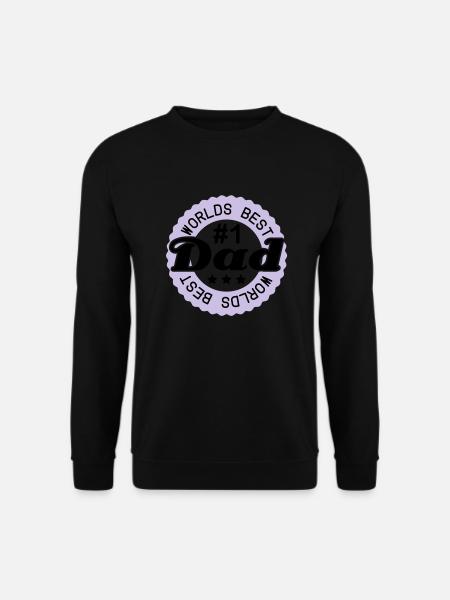 worlds_best_dad___f2 - Unisex Sweatshirt - black