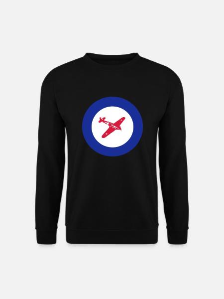 Hurricane Roundel - Unisex Sweatshirt - black