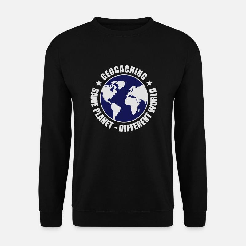 Geocaching - Unisex Pullover - Schwarz