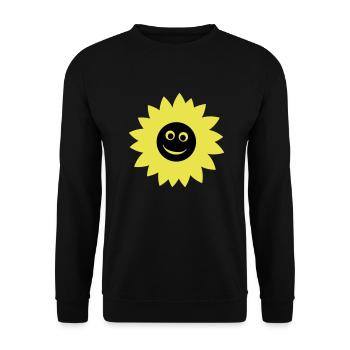 sunflower - Unisex Sweatshirt - black - Front - Alina (178cm) & Michal (187cm)