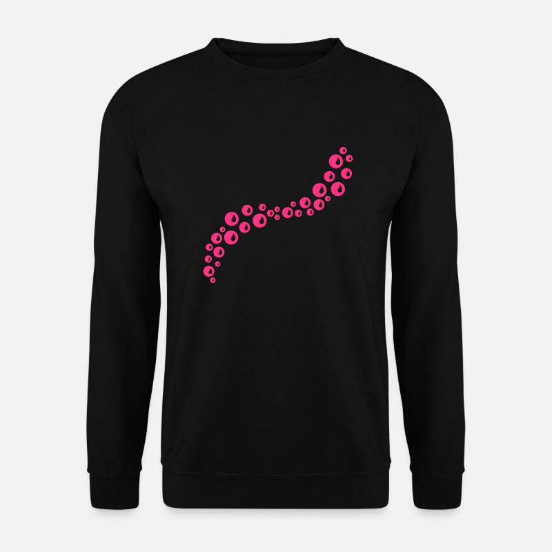 Bubbles Design - Unisex Pullover - Schwarz