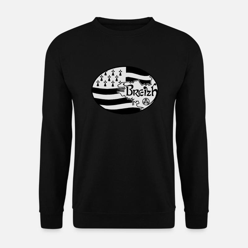 Flagge Großbritannien authentisch - Unisex Pullover - Schwarz