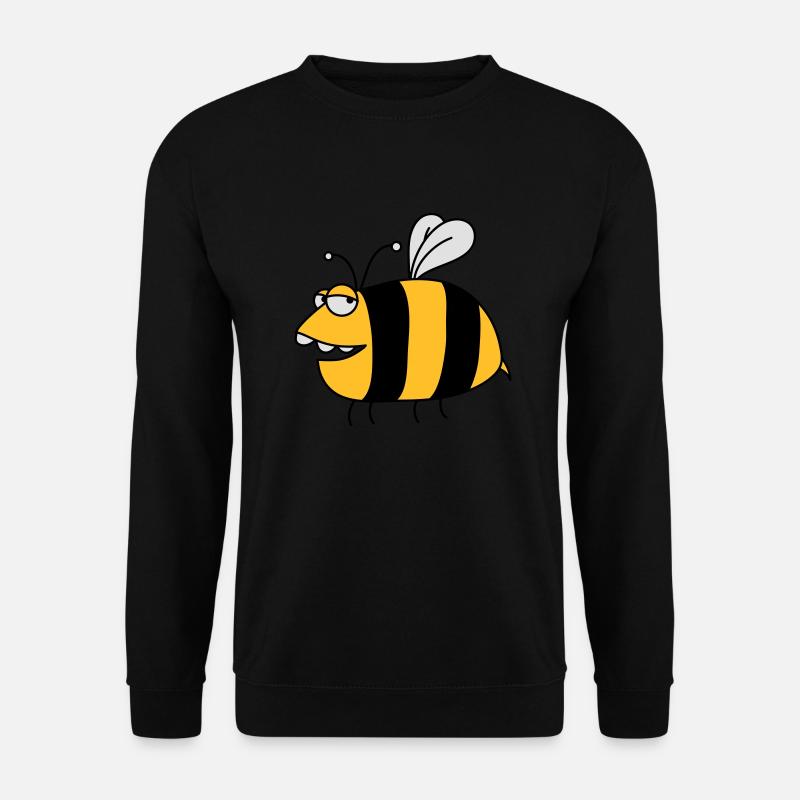 Lustige Dicke Biene - Unisex Pullover - Schwarz