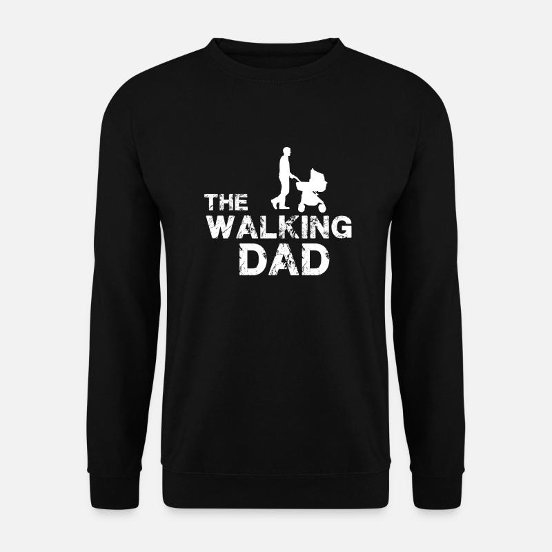 The Walking Dad - Unisex Sweatshirt - black