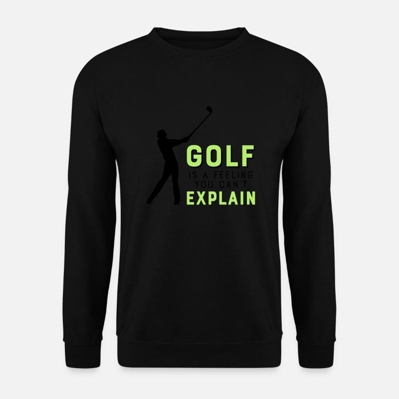 Golf - Unisex Pullover - Schwarz