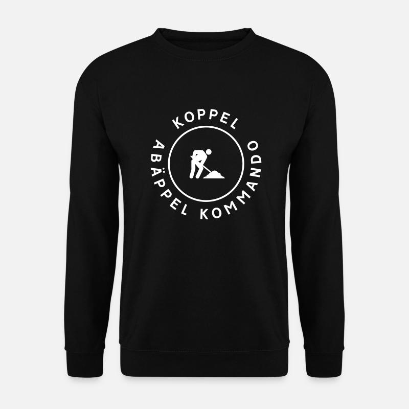 Koppel Abäppel Kommando - Farbwechsel - Unisex Pullover - Schwarz
