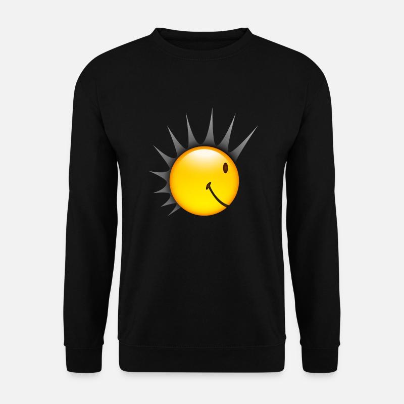 Smiley Punk Side - Unisex Sweatshirt - black