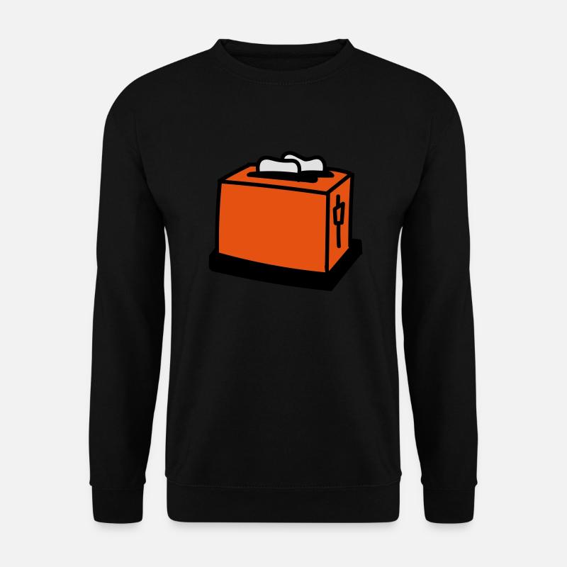Toaster - Unisex Pullover - Schwarz