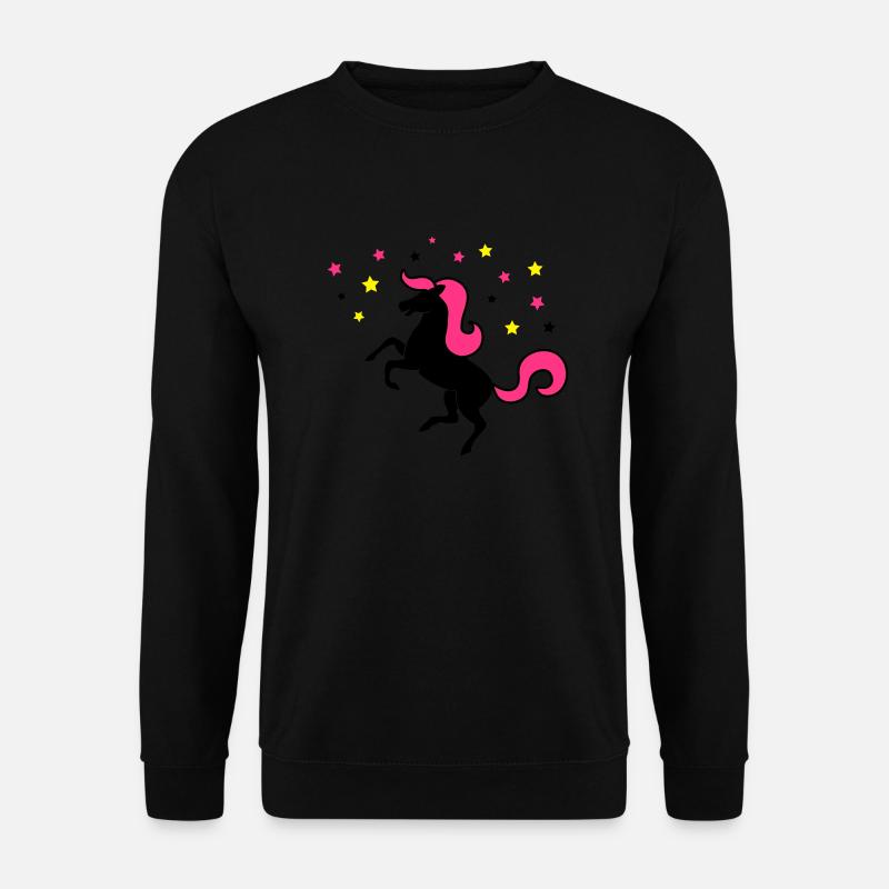 unicorn - Unisex Pullover - Schwarz
