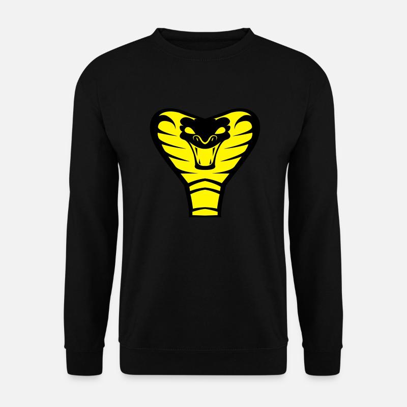 kobra_02 - Unisex Pullover - Schwarz