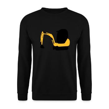 Bagger - Unisex Pullover - Schwarz - Vorne - Alina (178cm) & Michal (187cm)