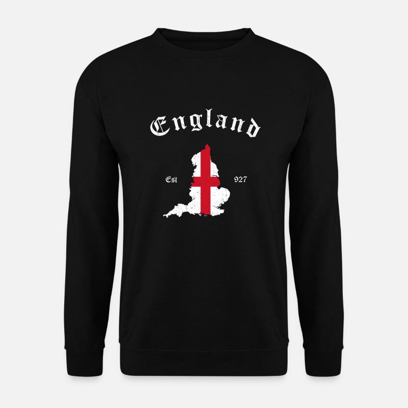 England Map - Unisex Sweatshirt - black