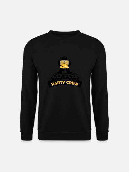 duck_party_crew_2 - Sweat-shirt Unisexe - noir