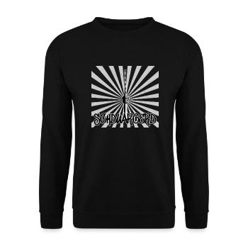 Stuttgart Fernsehturm - Unisex Pullover - Schwarz - Vorne - Alina (178cm) & Michal (187cm)