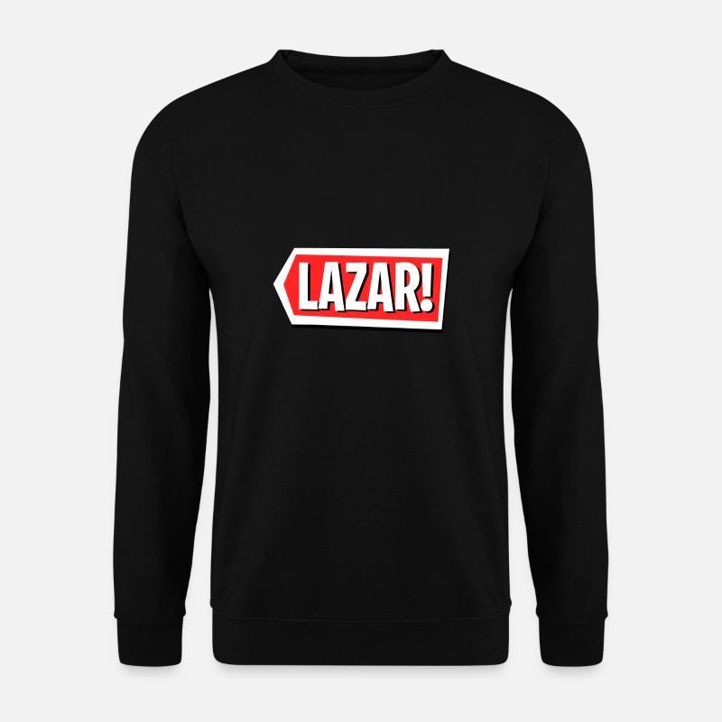 Lazar Logo - Unisex Pullover - Schwarz
