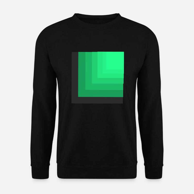 Farben grün - Unisex Pullover - Schwarz