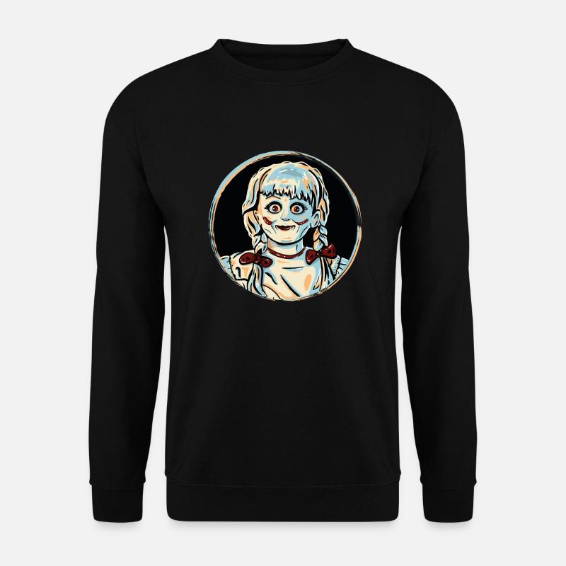 Annabelle Halloween Puppe - Unisex Pullover - Schwarz