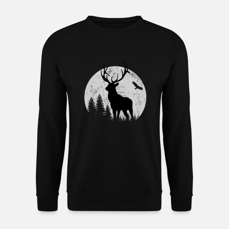 deer - Unisex Sweatshirt - black