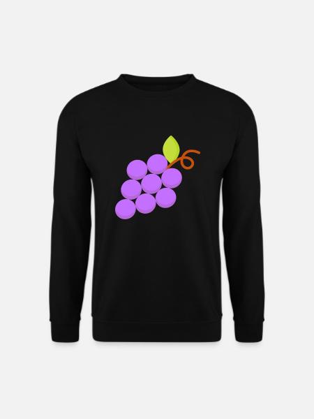 grape - Unisex Sweatshirt - black