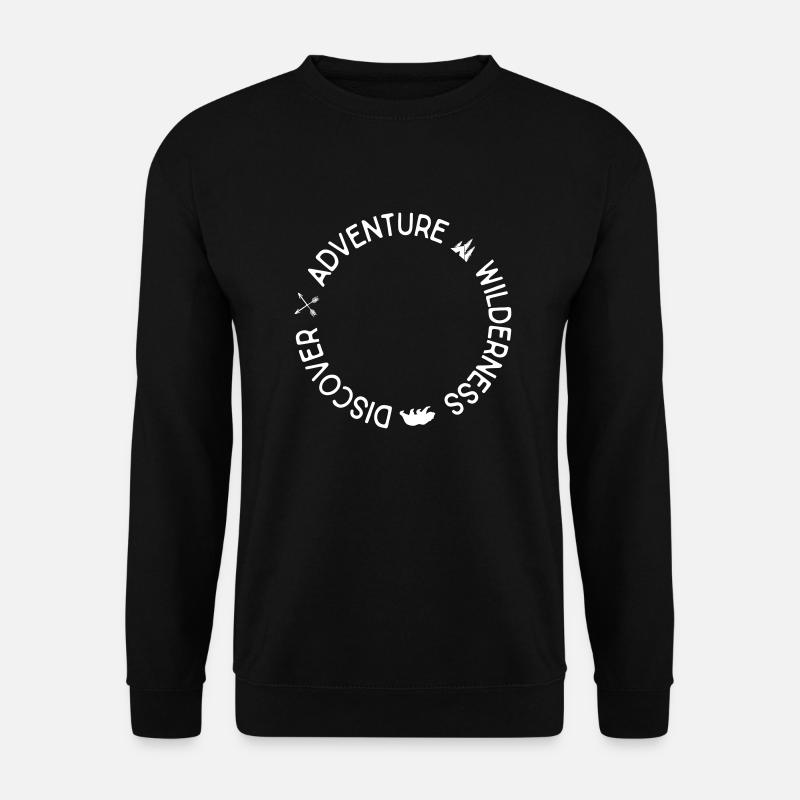 adventure - Unisex Sweatshirt - black