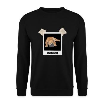 Cute Bullmastiff Photo Dog Dogs Animal Animals - Unisex Sweatshirt - black - Front - Alina (178cm) & Michal (187cm)
