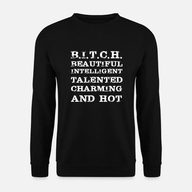 Cooler Spruch - Unisex Pullover - Schwarz