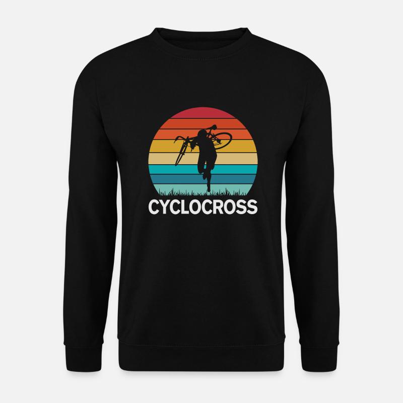 Funny Cyclocross - Unisex Pullover - Schwarz