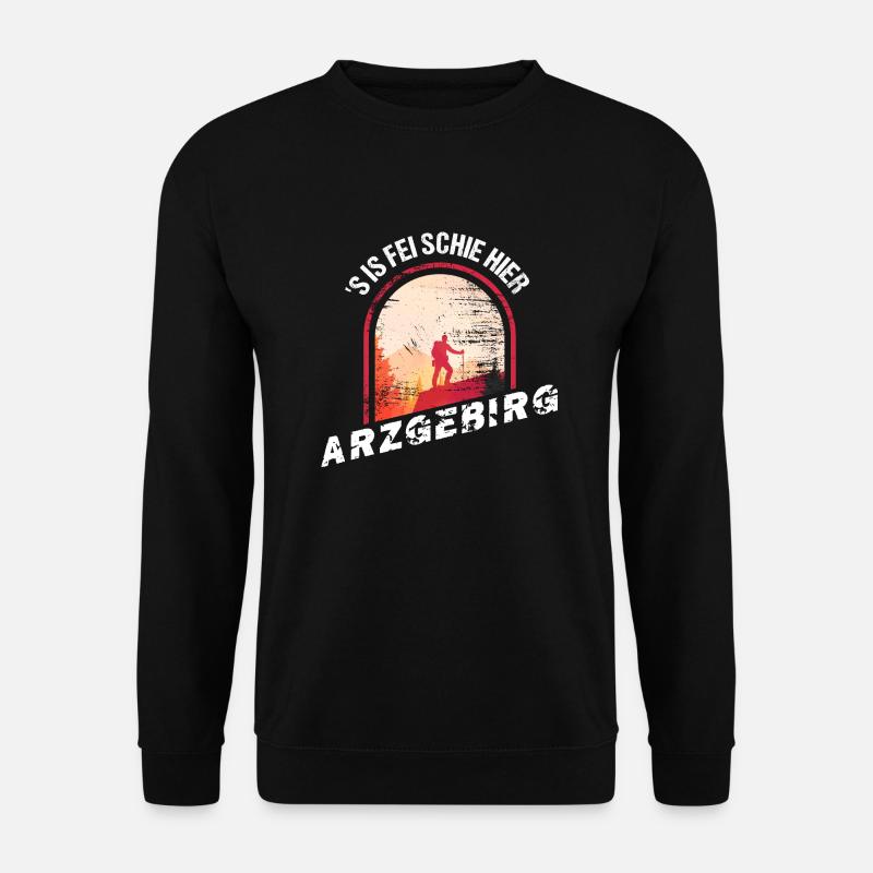 Arzgebirg - Unisex Pullover - Schwarz