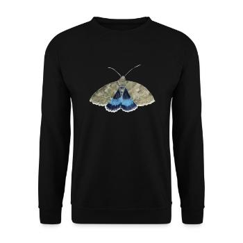 Blue underwing - Unisex Sweatshirt - black - Front - Alina (178cm) & Michal (187cm)