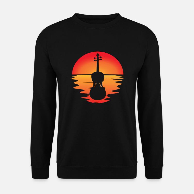 Viola Viola Viola Player - Unisex Sweatshirt - black