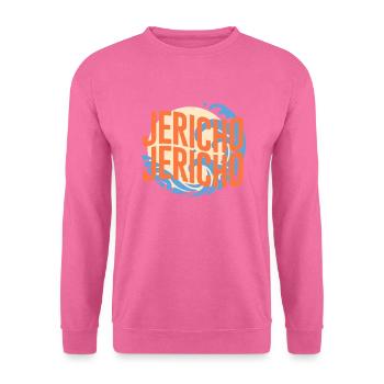 Jéricho - Vêtements chrétiens - Sweat-shirt Unisexe - rose - Devant