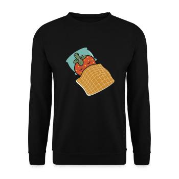 Lazy - Unisex Sweatshirt - black - Front - Alina (178cm) & Michal (187cm)