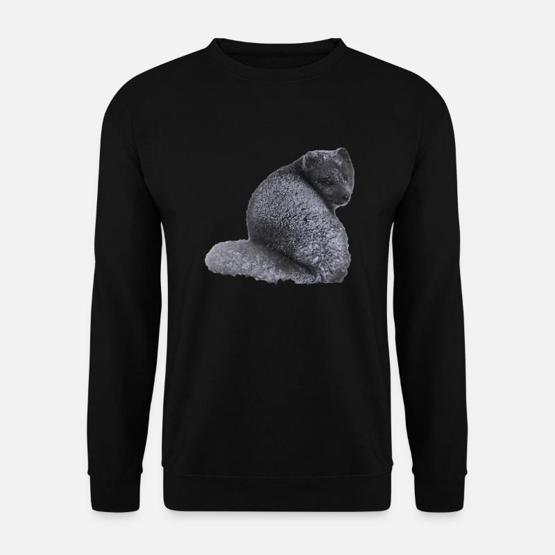 fox cub - Unisex Sweatshirt - black