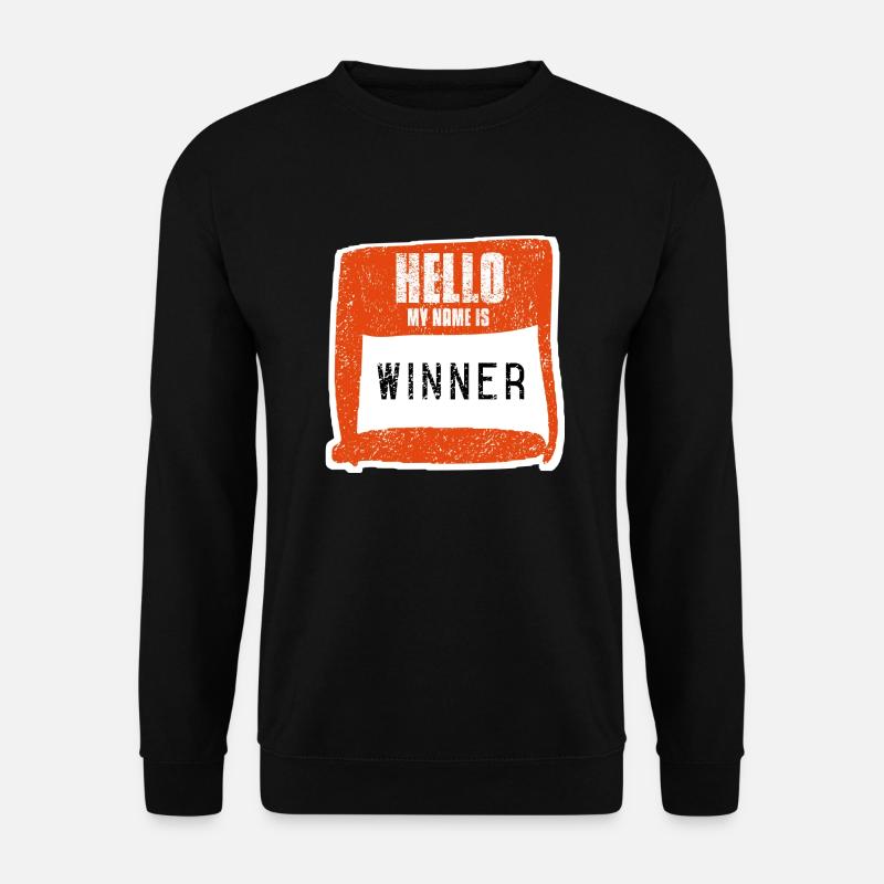 Winner - Winner - Unisex Sweatshirt - black