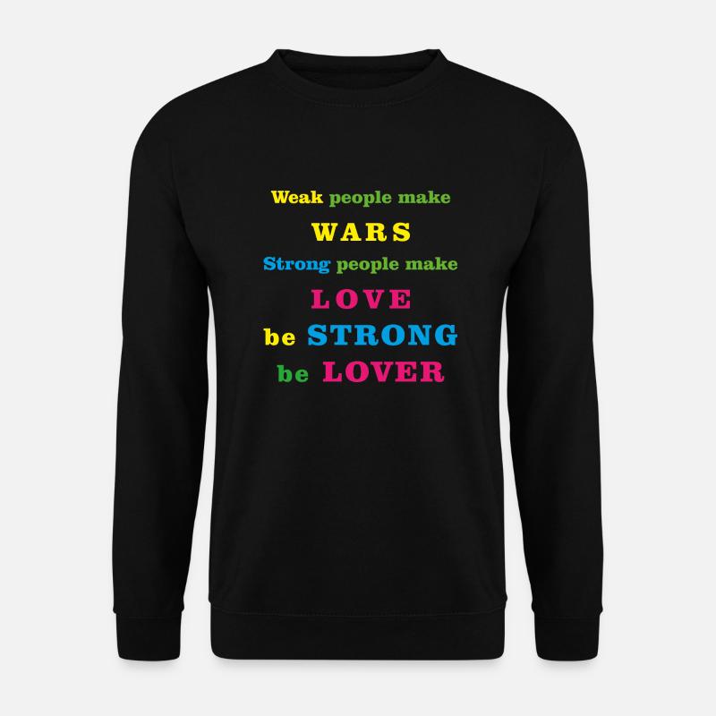 Freund Freundin - Unisex Pullover - Schwarz