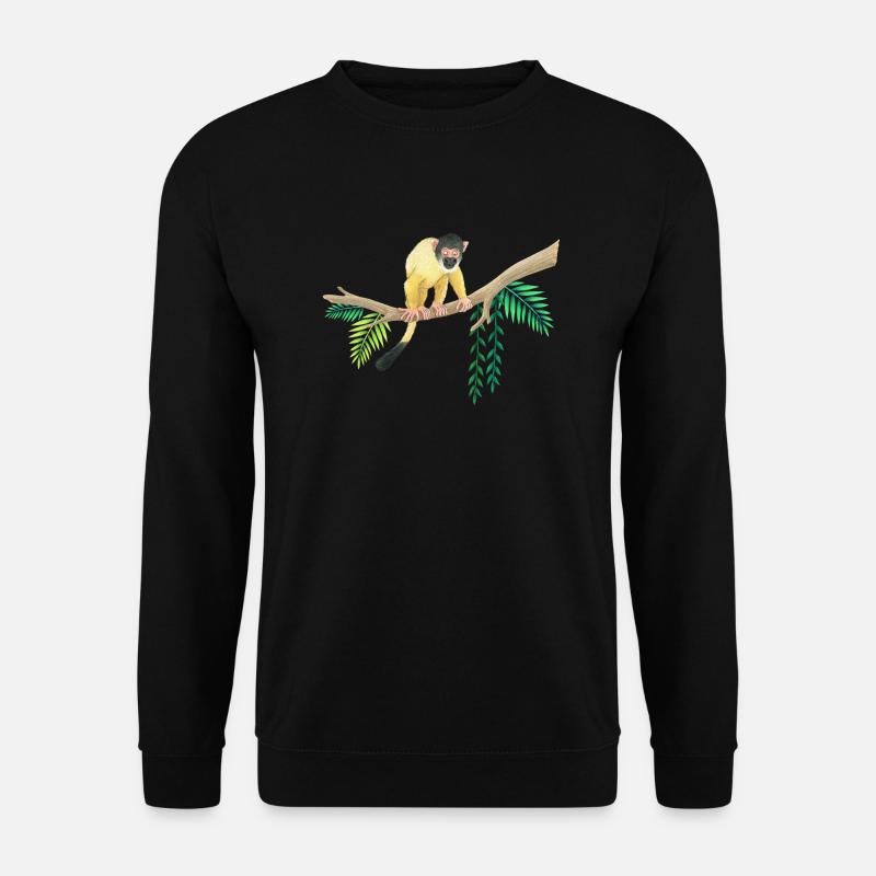 kleines Äffchen - Unisex Pullover - Schwarz