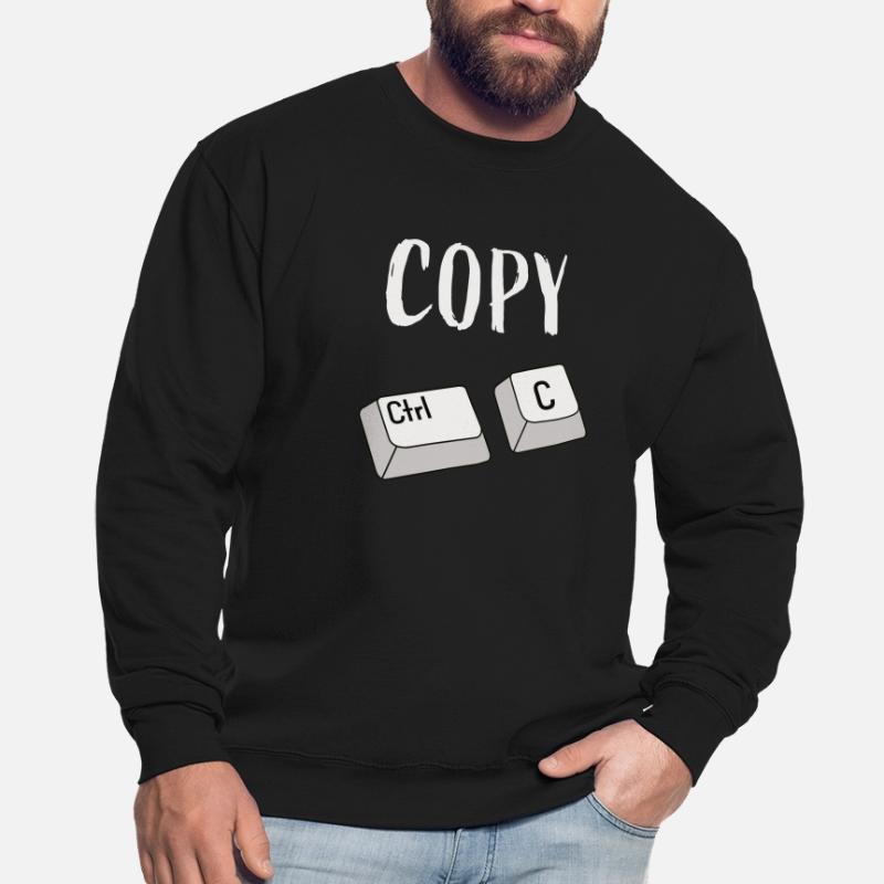 Ctrl C Copier Sweat-shirt Unisexe