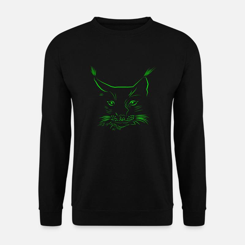 Lynx - extinct species - Unisex Sweatshirt - black